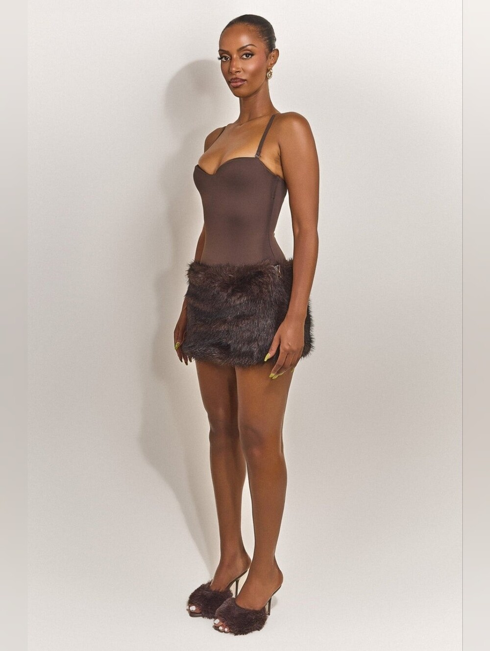 Mars The Label Maple Mini Skirt (UK 8)